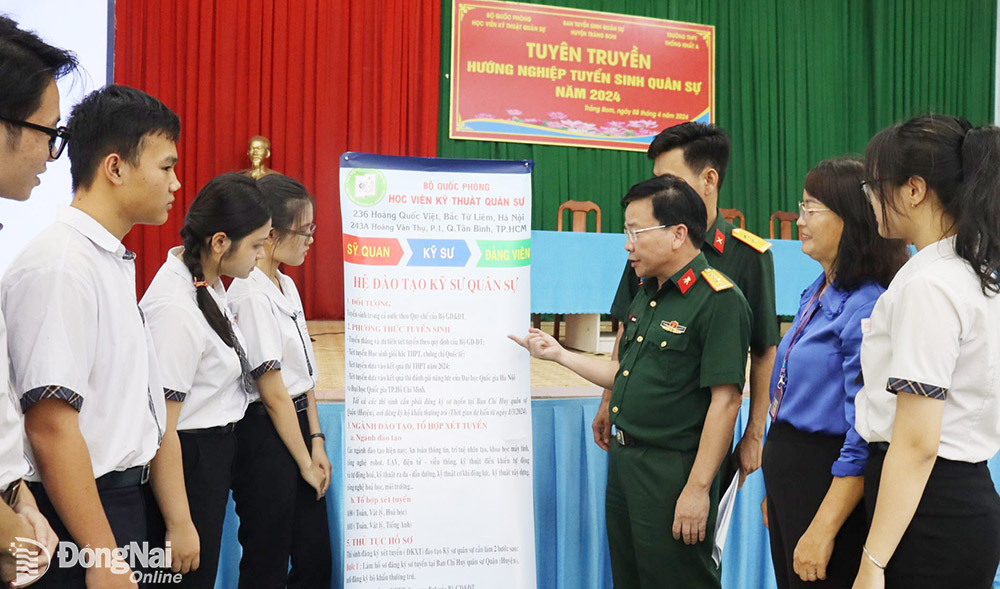 Thực hiện hiệu quả tuyển sinh quân sự