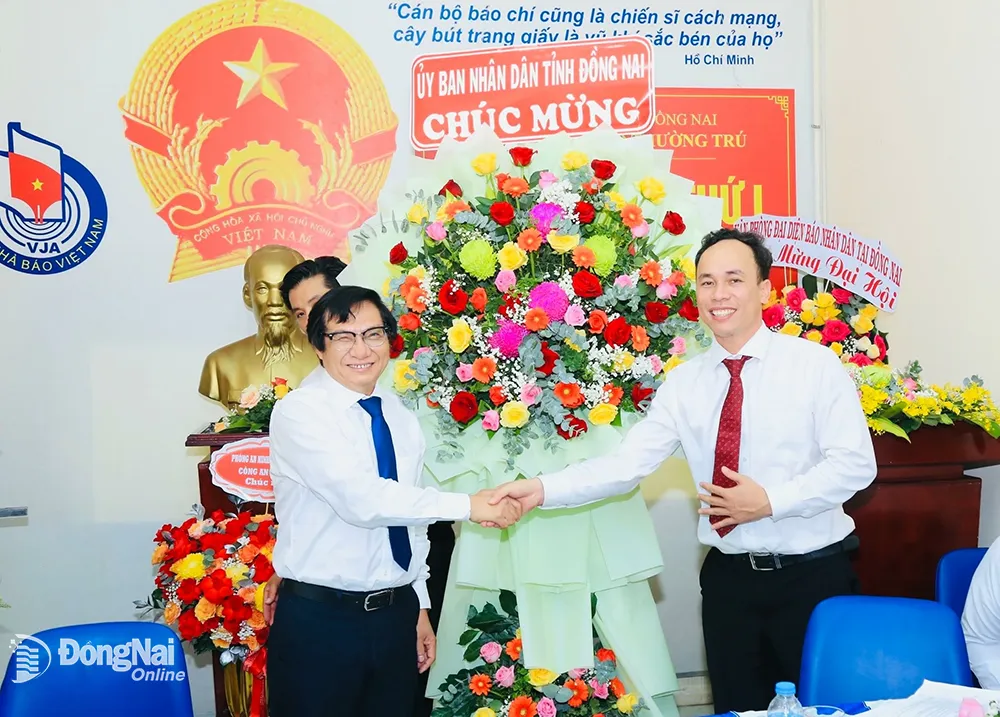 Nhà báo Nguyễn Thiên Vương làm Thư ký Chi hội Nhà báo thường trú tại Đồng Nai 