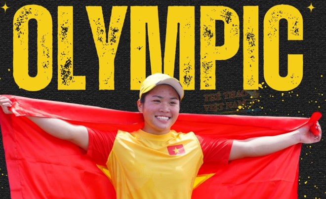 Nguyễn Thị Hương (canoeing) là vận động viên thứ 8 giành suất chính thức tham dự Olympic Paris 2024 cho Thể thao Việt Nam. Ảnh: Thể thao Việt Nam