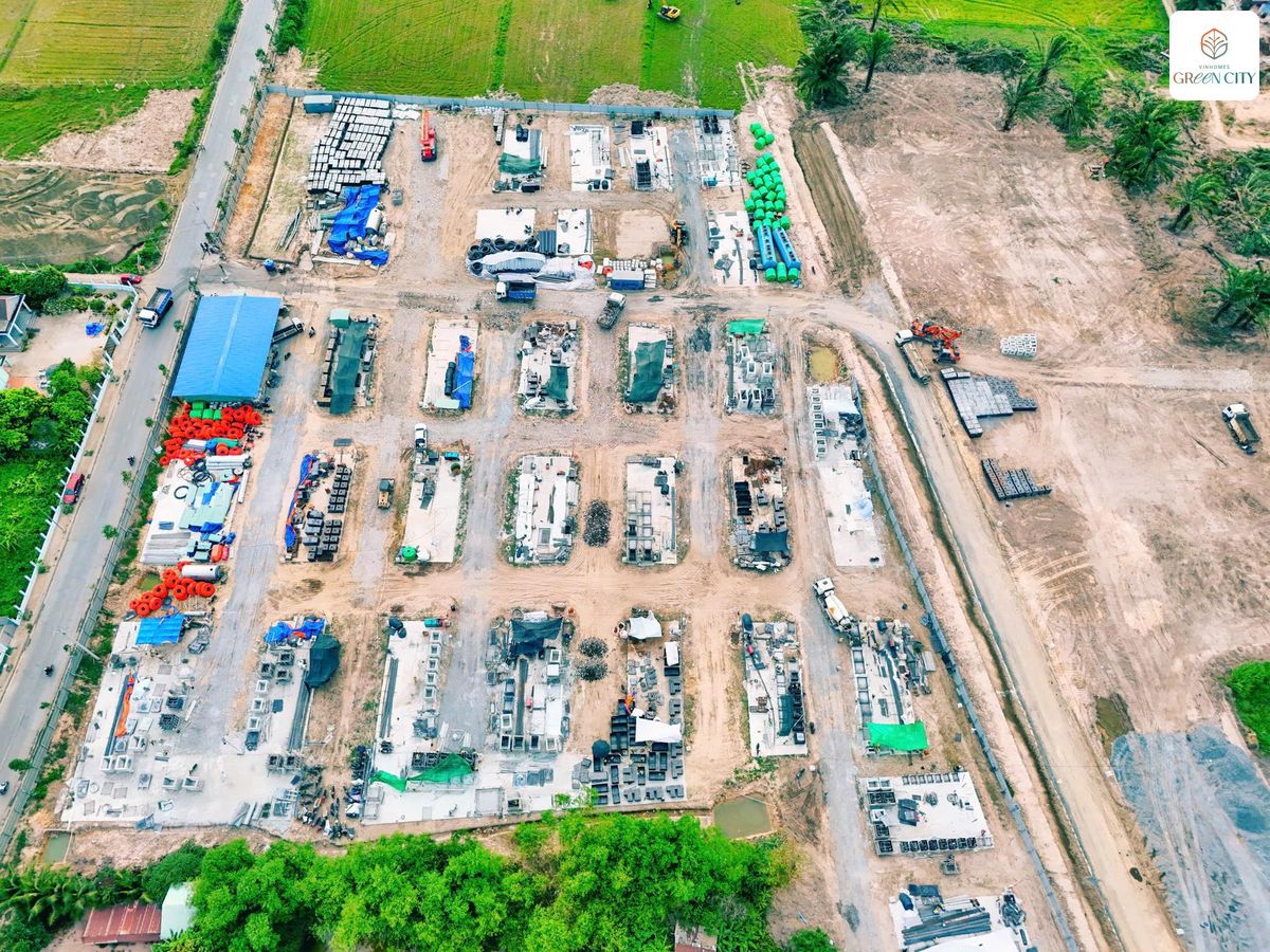 Tiến độ Vinhomes Green City: Cập nhật mới nhất 2025