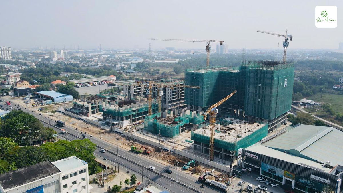 Tiến độ dự án luôn được cập nhật trên chuyên trang.