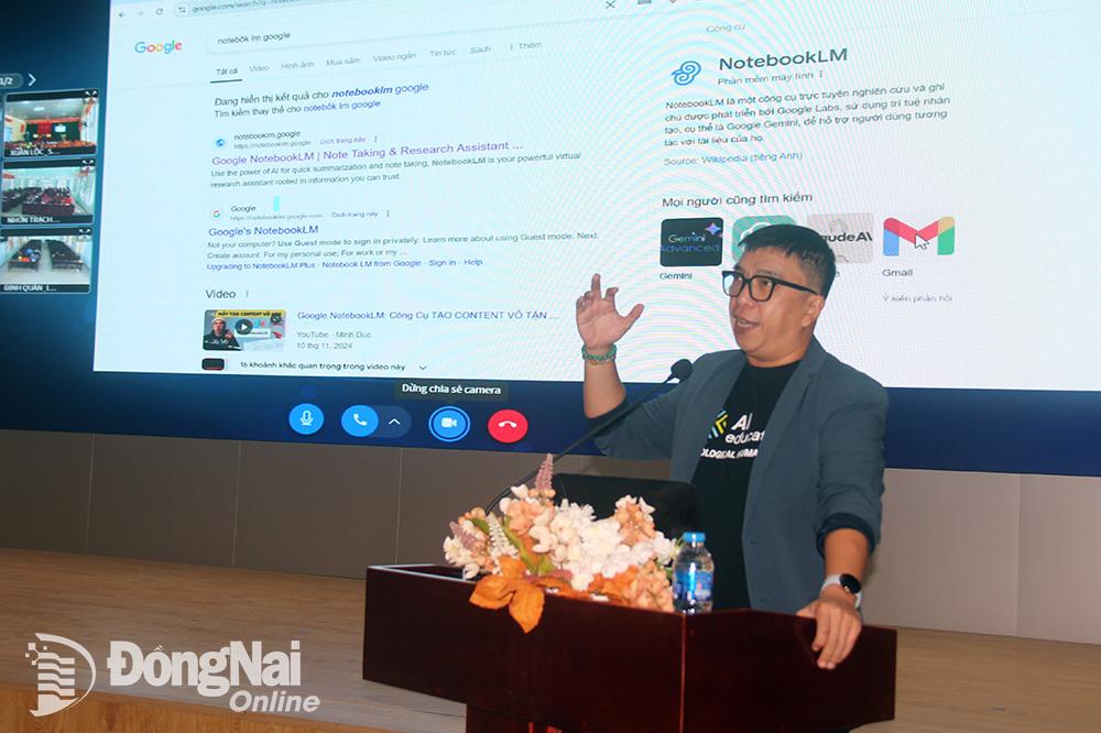 Diễn giả Trần Vũ Nguyên (Bung Trần), chuyên gia về AI, nhà sáng lập AI Education sẽ là một trong những khách mời tại hội nghị. Ảnh: Hải Quân