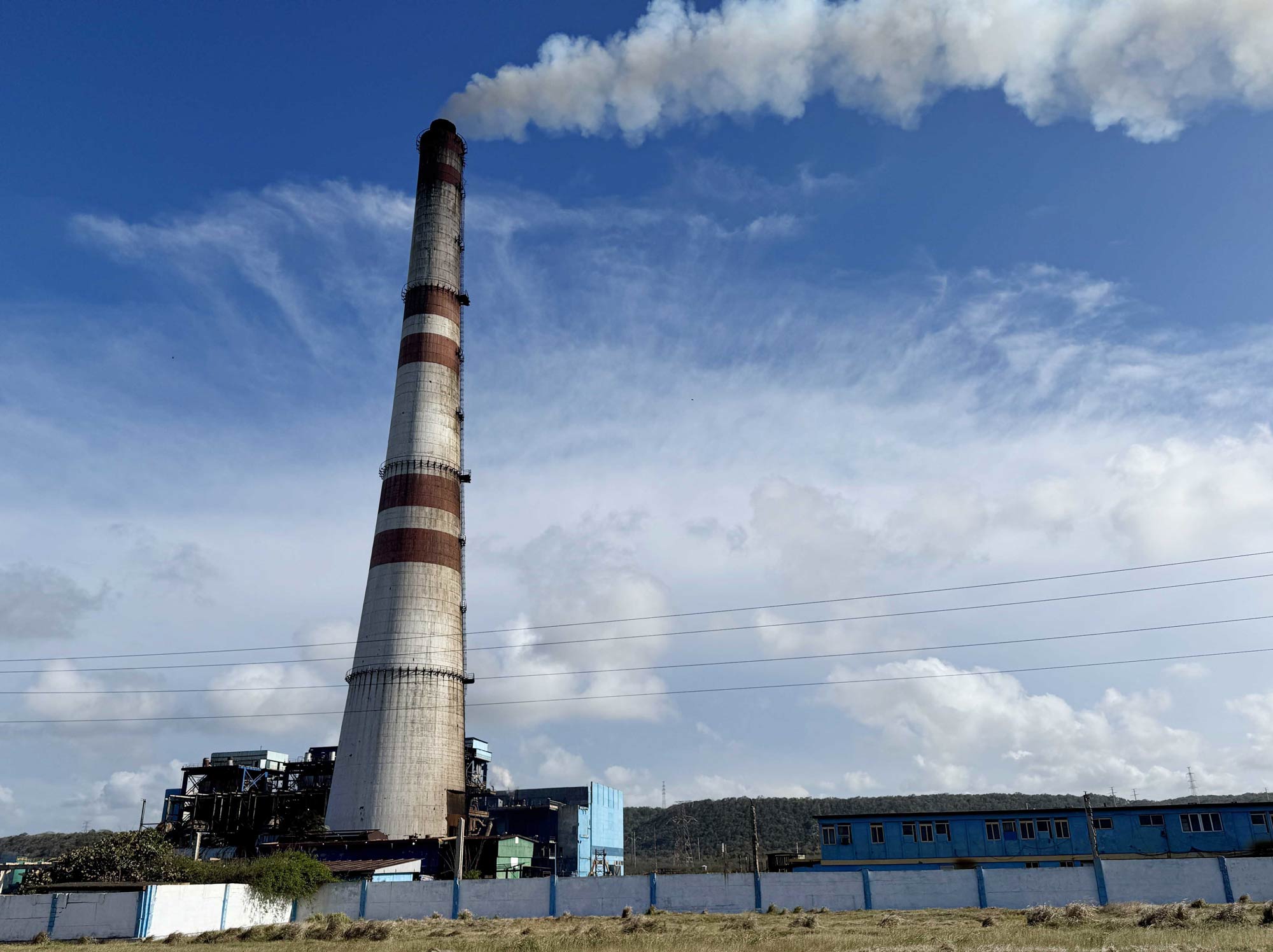 Nhà máy nhiệt điện Ernesto Guevara tại tỉnh Mayabeque, Cuba. Ảnh: TTXVN