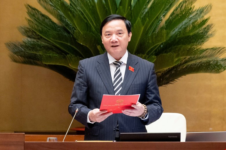 Phó Chủ tịch Quốc hội Nguyễn Khắc Định phát biểu kết luận