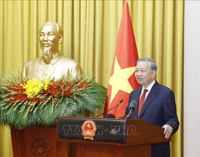 Tổng Bí thư, Chủ tịch nước Tô Lâm phát biểu chỉ đạo. Ảnh: Thống Nhất/TTXVN
