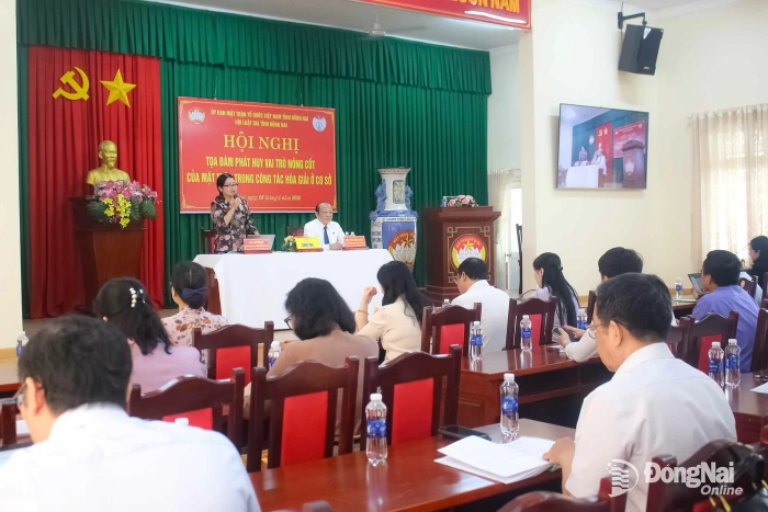 Phát huy vai trò nòng cốt của Mặt trận trong hòa giải cơ sở