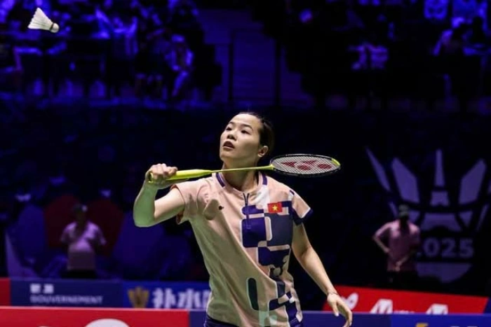 Nguyễn Thùy Linh vào vòng 1/8 Giải cầu lông vô địch châu Á 2026