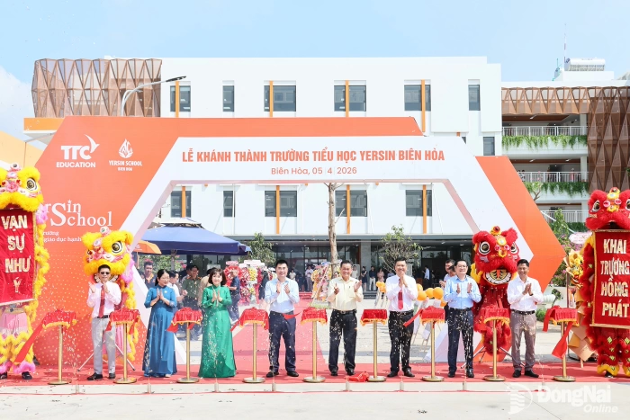 Khánh thành Trường tiểu học Yersin Biên Hòa tại phường Biên Hòa