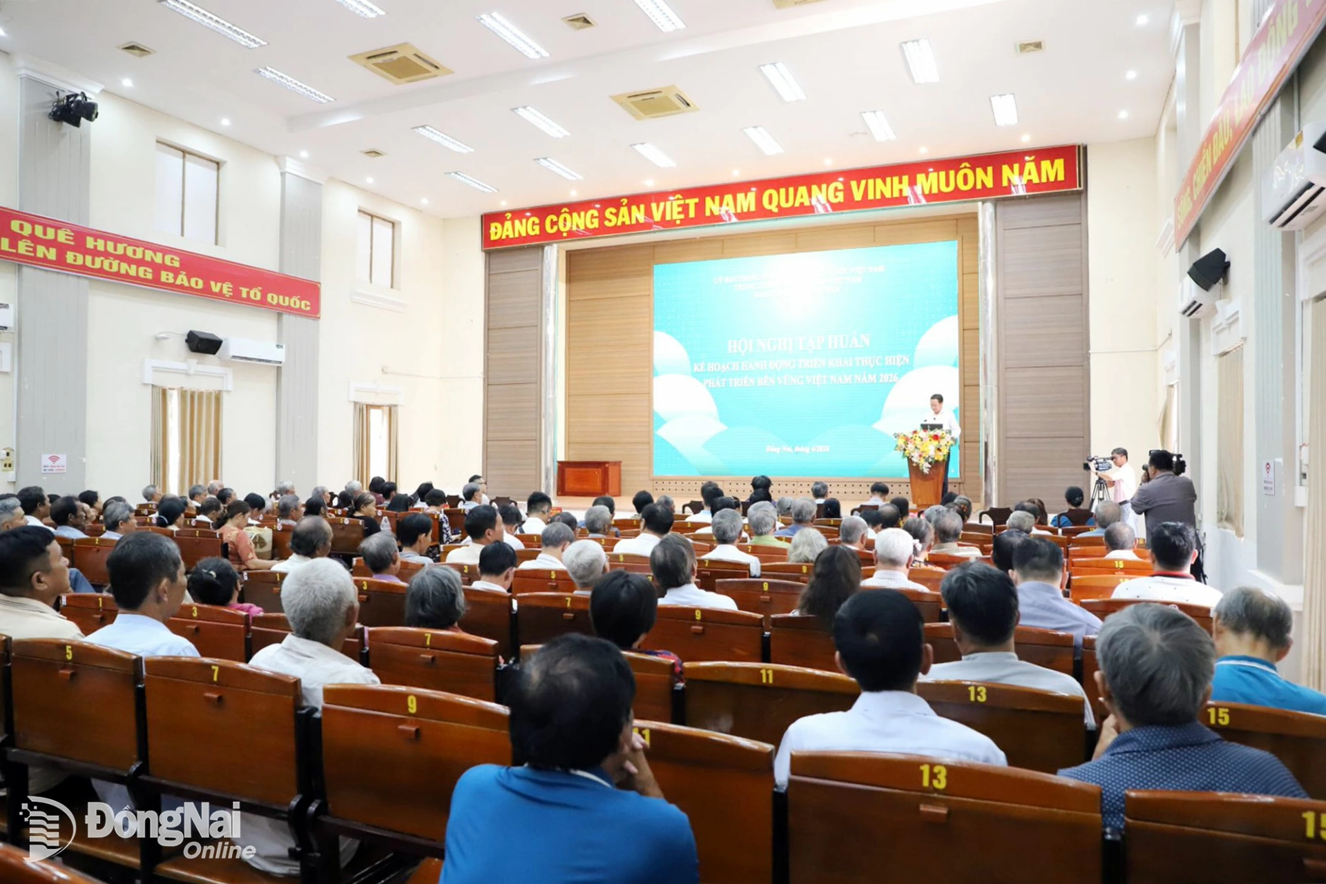 At the training session. Photo: B.Nguyen

