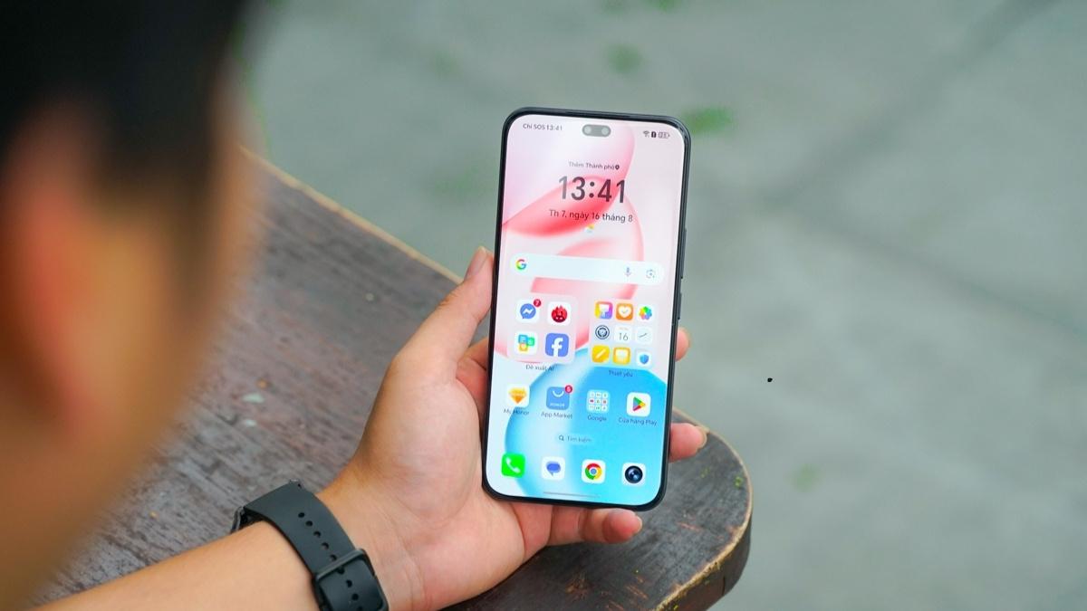 Giao diện MagicOS tùy biến linh hoạt.