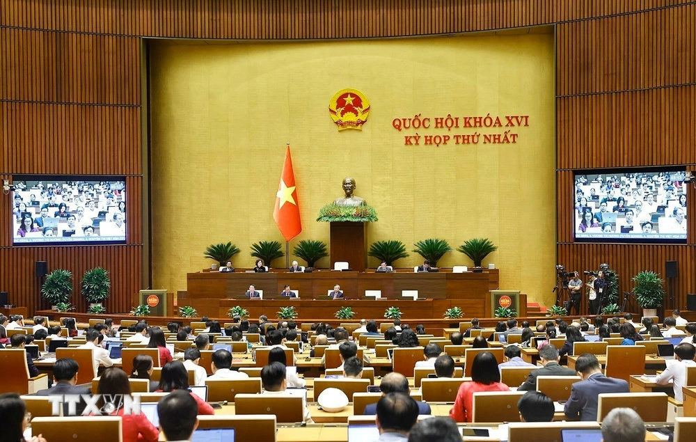 Quang cảnh phiên họp. (Ảnh: Doãn Tấn/TTXVN)
