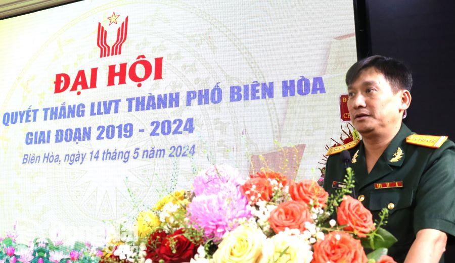100% cán bộ chiến sĩ lực lượng vũ trang thành phố Biên Hòa phải đăng ký cam kết thi đua