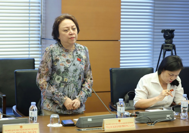 Đại biểu Phạm Khánh Phong Lan.