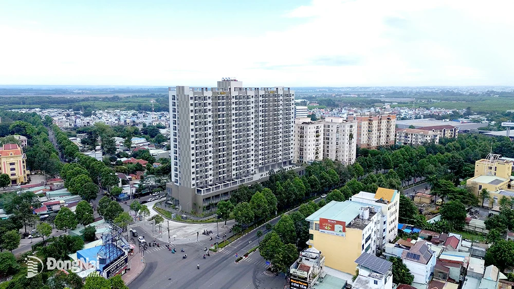 Nhà ở xã hội A6-A7, thành phố Biên Hòa, tỉnh Đồng Nai. Ảnh: Minh Tài