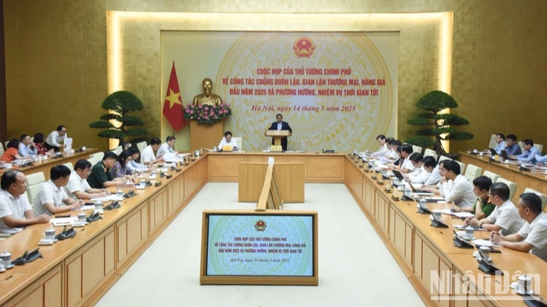 Quang cảnh cuộc họp. Ảnh: TRẦN HẢI