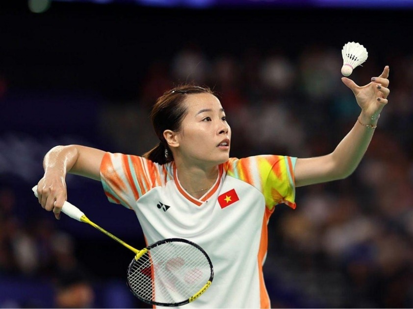 Tay vợt số 1 nữ Việt Nam Nguyễn Thùy Linh đang chơi cực hay ở mùa giải 2025. Ảnh: Thethao247