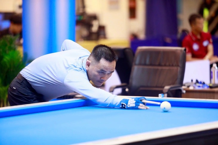 Đương kim vô địch Trần Đức Minh không thể vượt qua vòng loại 4 World Cup Thành phố Hồ Chí Minh 2025. Ảnh: TTO