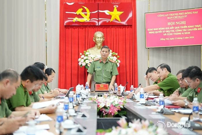 Tiếp tục đẩy nhanh các dự án chuyển đổi số trong lực lượng công an