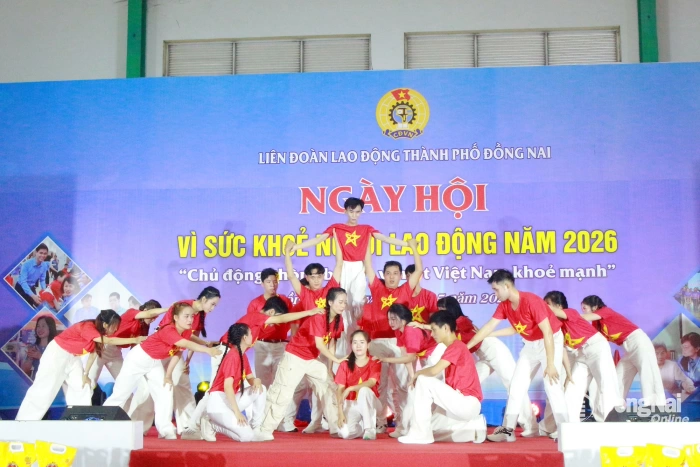 Gần 1,5 ngàn đoàn viên tham dự Ngày hội Vì sức khỏe người lao động
