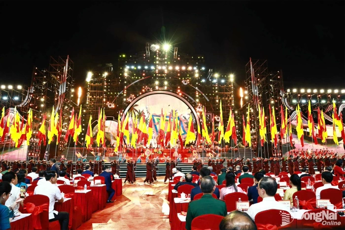 Highlights from the artistic epic Dong Nai – Southern spirit, rising with the nation