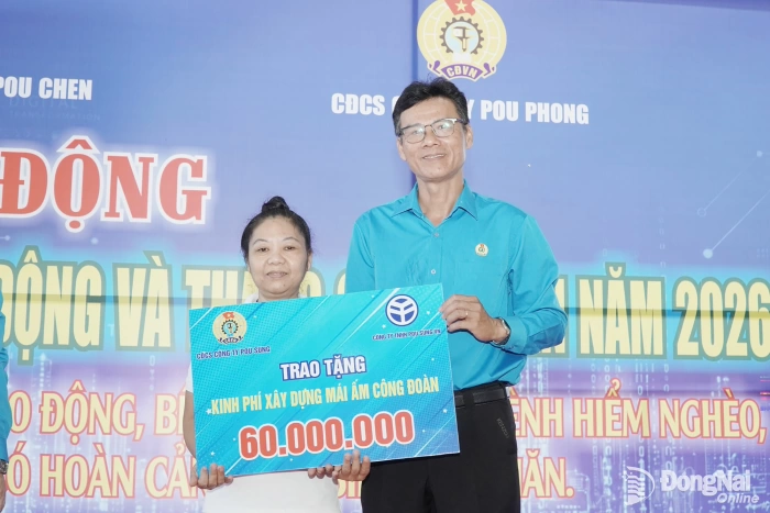 Nhiều hoạt động trong Tháng Công nhân tại Công ty Pou Sung và Pou Phong