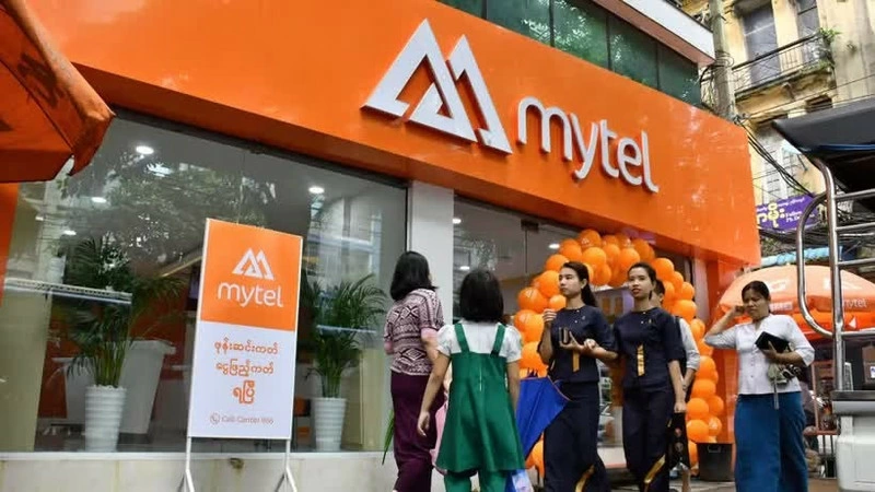 Mytel, a telecommunications network in Myanmar, is one of the successful projects of Vietnamese businesses abroad. (Photo: diendandoanhnghiep.vn)