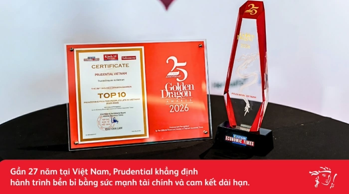Prudential Việt Nam: Hơn 180.000 tỷ đồng tài sản đầu tư và gần ba thập kỷ kiến tạo giá trị bền vững