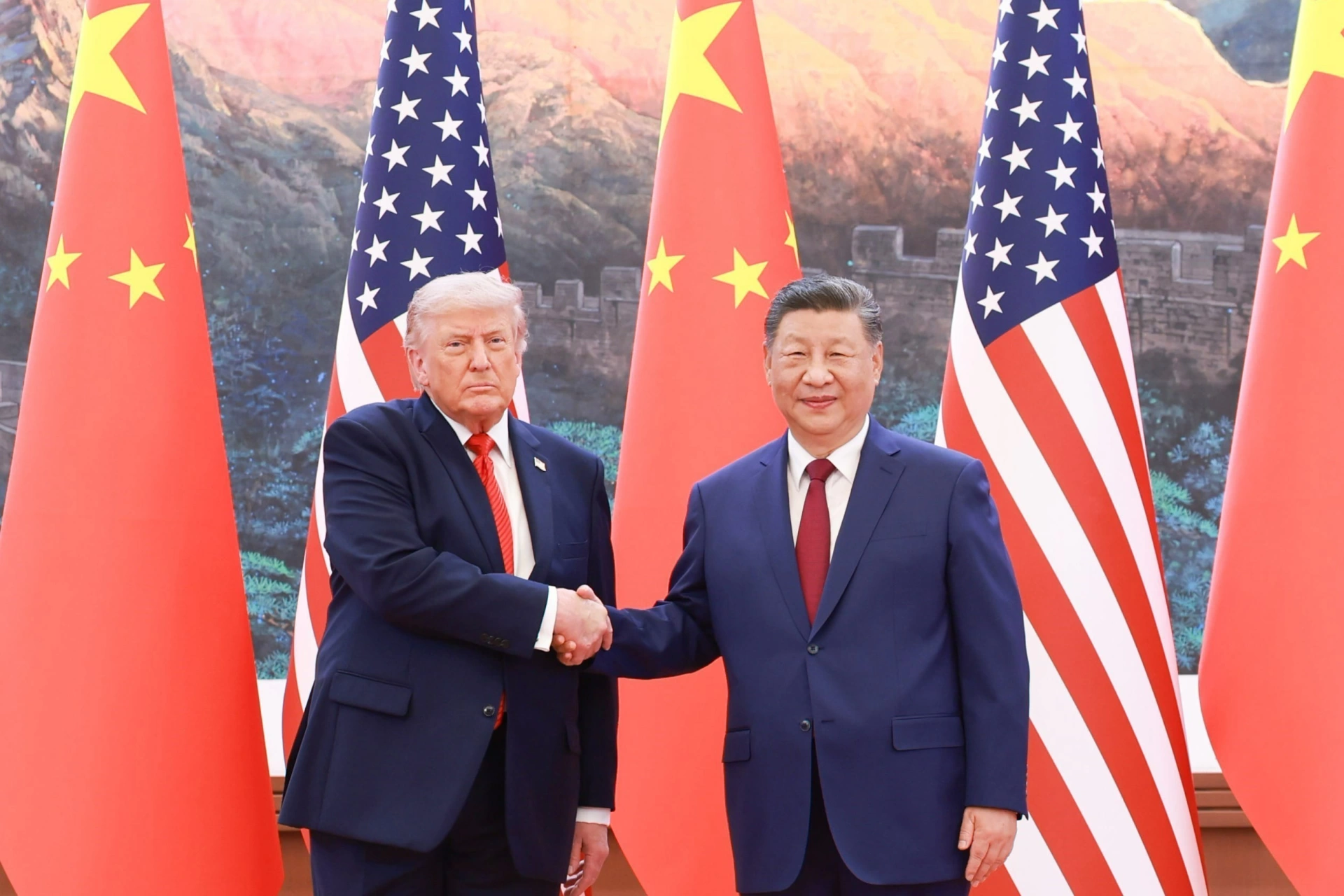 Thông cáo của Nhà Trắng cho biết, 2 nhà lãnh đạo nhất trí thúc đẩy quan hệ Mỹ - Trung theo hướng “ổn định chiến lược”, dựa trên nguyên tắc công bằng và tương hỗ. Ảnh: TTXVN