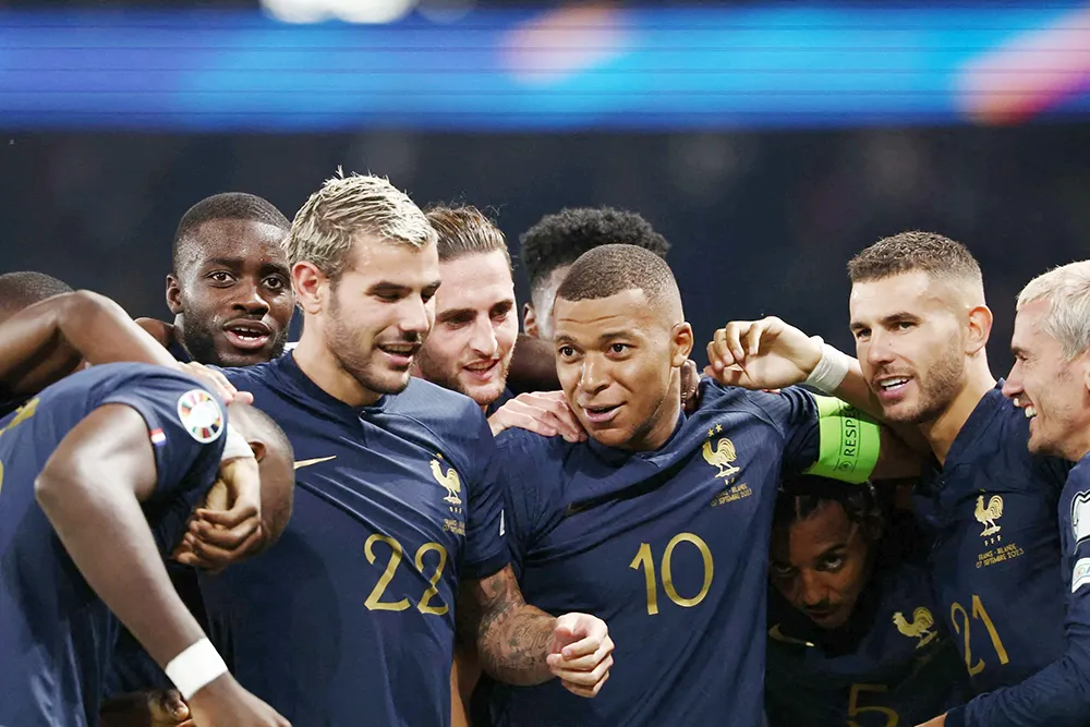 Đội tuyển Pháp được đánh giá là ứng cử viên hàng đầu cho chức vô địch Euro 2024. Ảnh: TTXVN