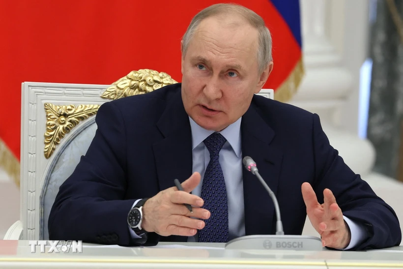 Tổng thống Nga Vladimir Putin. Ảnh: AFP/TTXVN