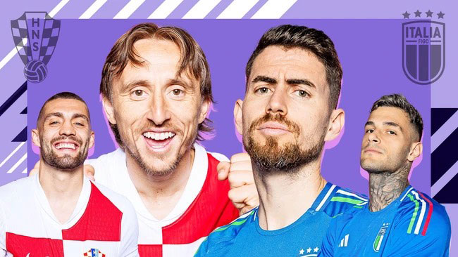 Bảng B: Italy - Croatia cuộc chiến sống còn