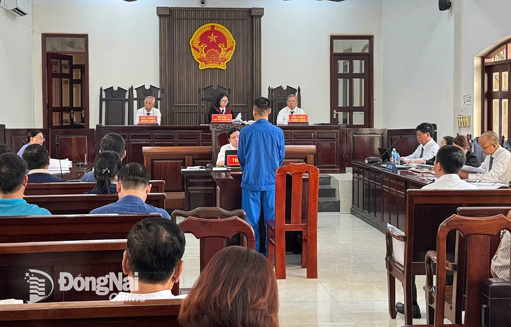 Toàn cảnh phiên tòa xét xử. Ảnh: Tố Tâm