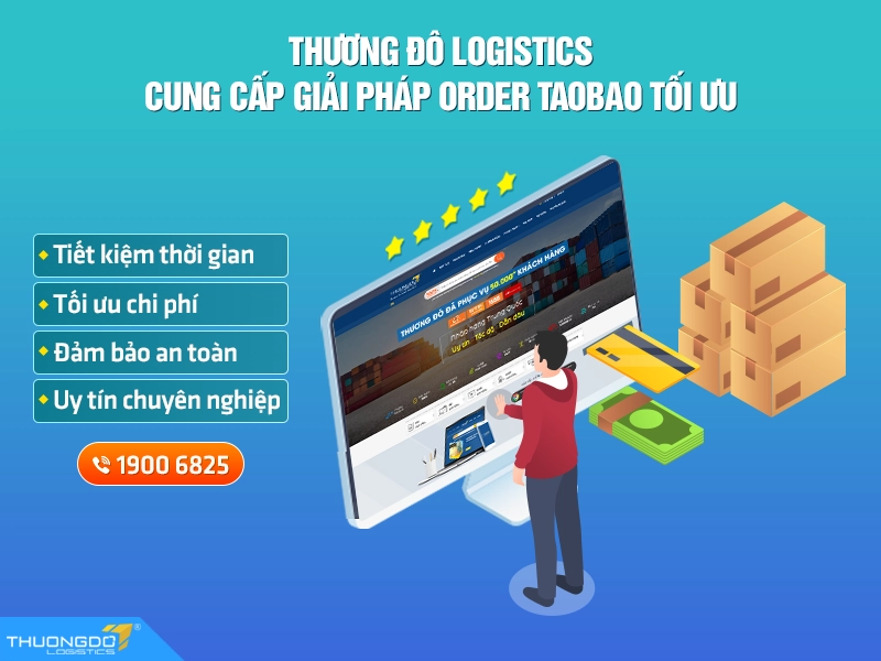 Thương Đô Logistics - Cung cấp giải pháp order Taobao tối ưu cho bạn.