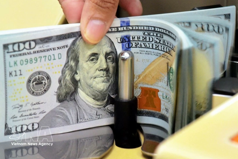 The State Bank of Vietnam set the daily reference exchange rate at 25,201 VND/USD on June 29, 2026. (Photo: VNA)