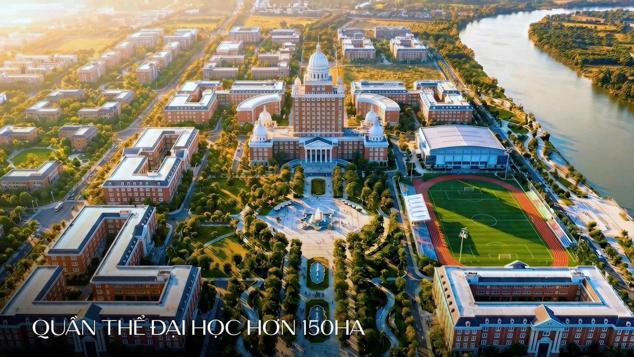 Quần thể hơn 150ha nằm ngay bên trong dự án Vinhomes SaiGon Park.