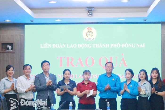 Công đoàn Đồng Nai thăm, tặng quà đoàn viên có hoàn cảnh khó khăn, mắc bệnh hiểm nghèo