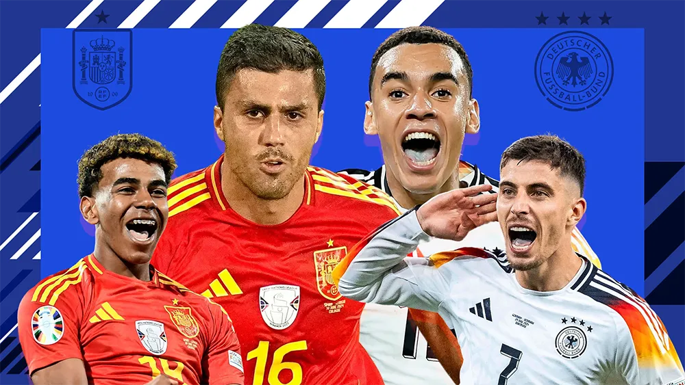 Tây Ban Nha và Đức: ai thắng tứ kết nhiều khả năng sẽ tiến tới vô địch Euro 2024.