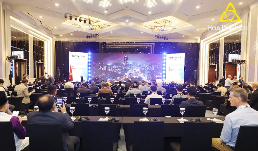 HoaBinh Events đồng hành cùng hội nghị Intercem Asia 2024.