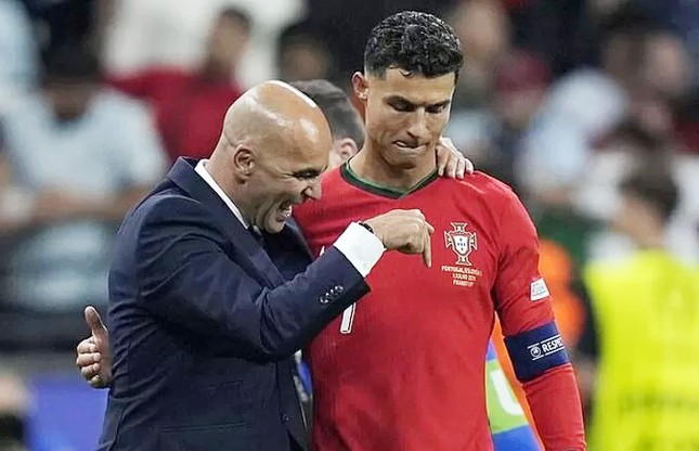 Ronaldo tịt ngòi xuyên suốt EURO 2024 nhưng vẫn được HLV Martinez trọng dụng