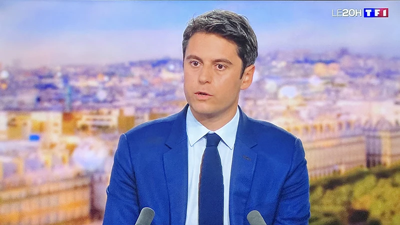 Tổng thống Pháp chấp nhận đơn từ chức của Thủ tướng Gabriel Attal