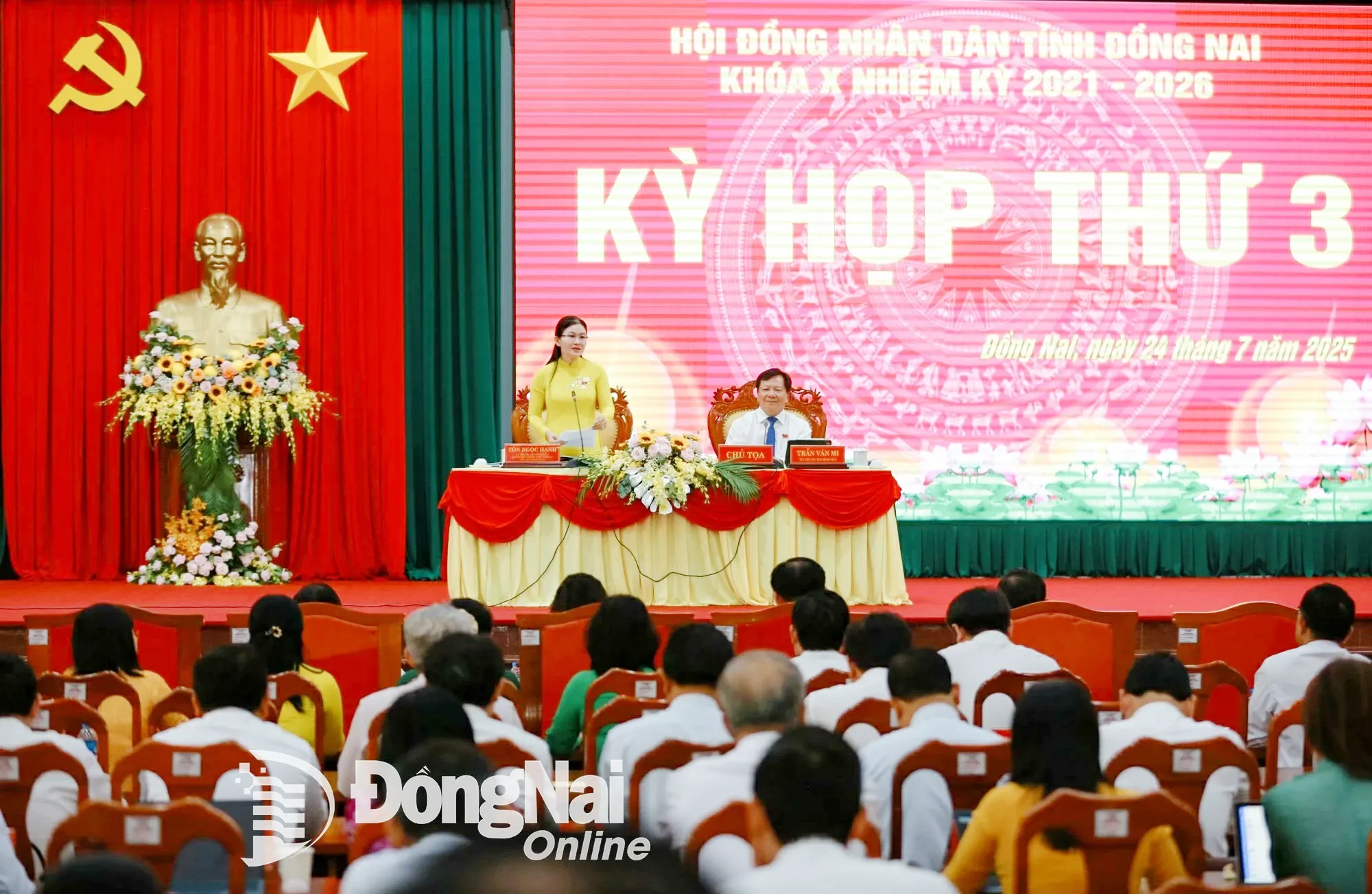 Quang cảnh kỳ họp. Ảnh: Huy Anh