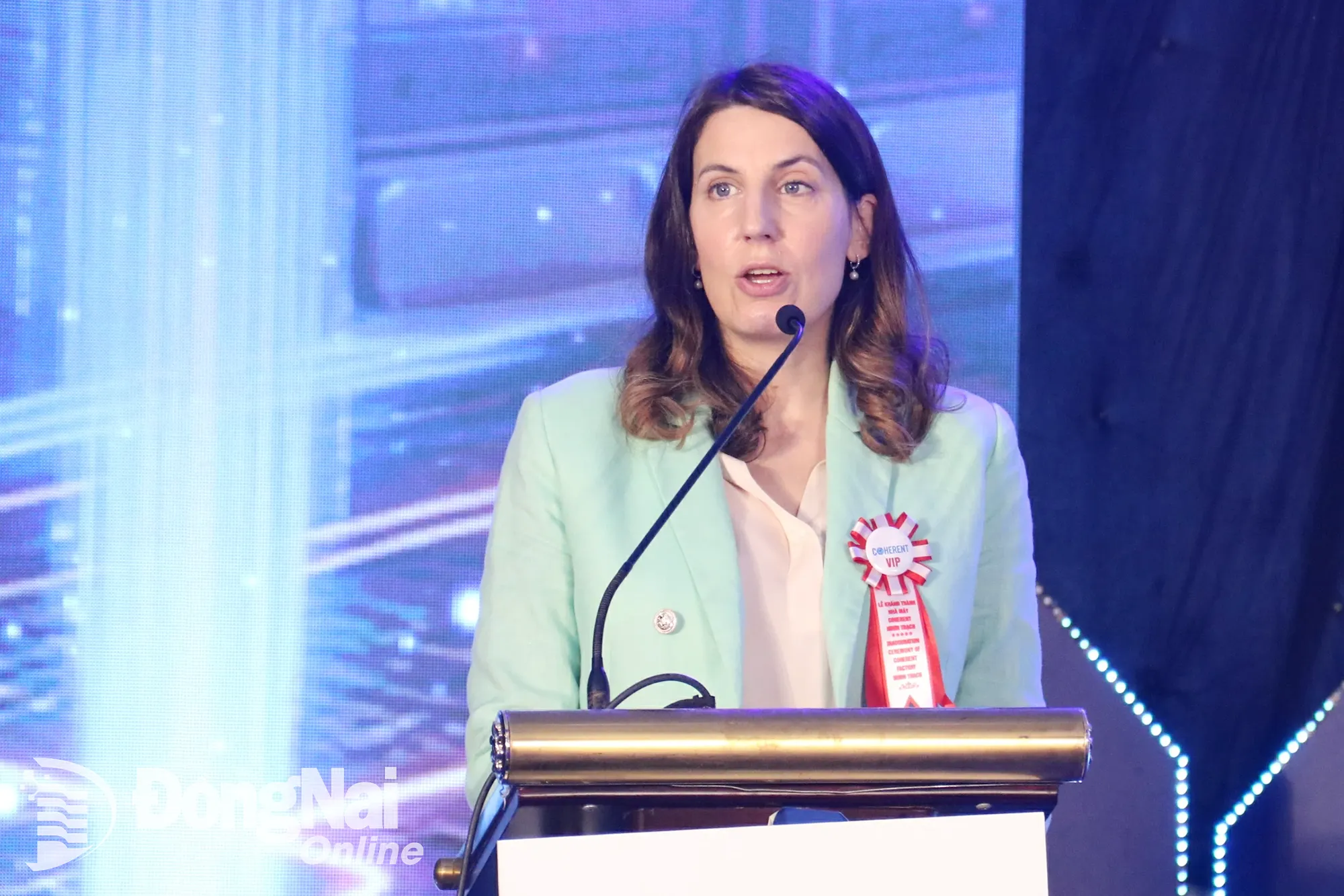 Anne Benjaminson, Acting Consul General of the United States in HCM city,