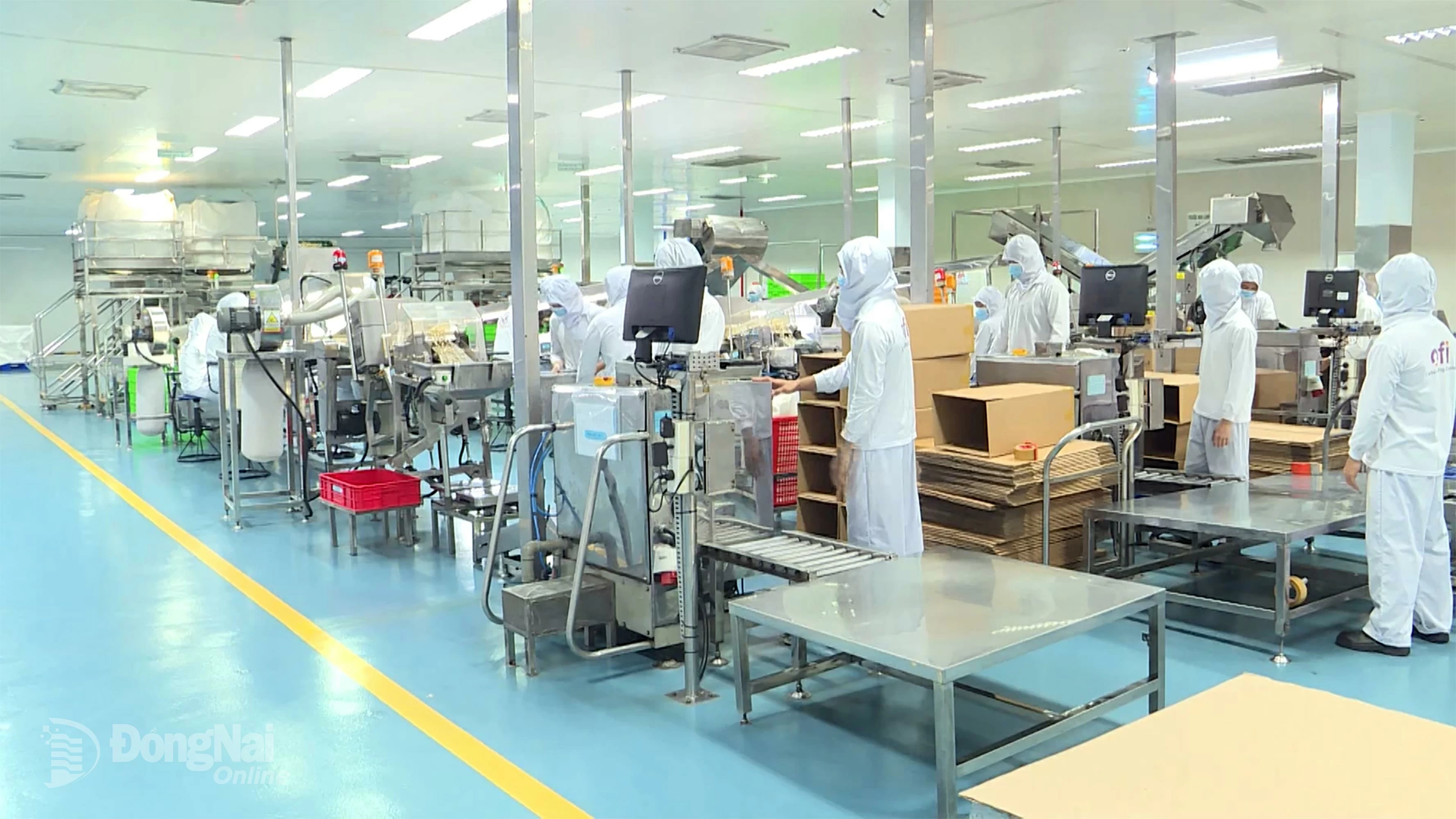 Olam Vietnam’s production line
