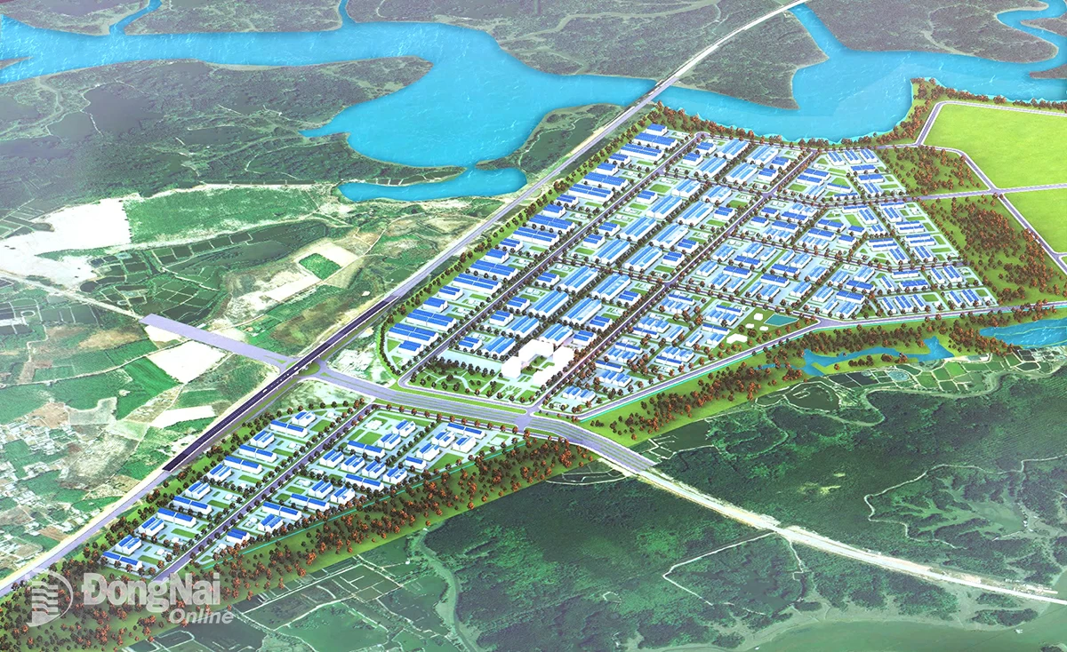 Perspective view of Phuoc An Industrial Park