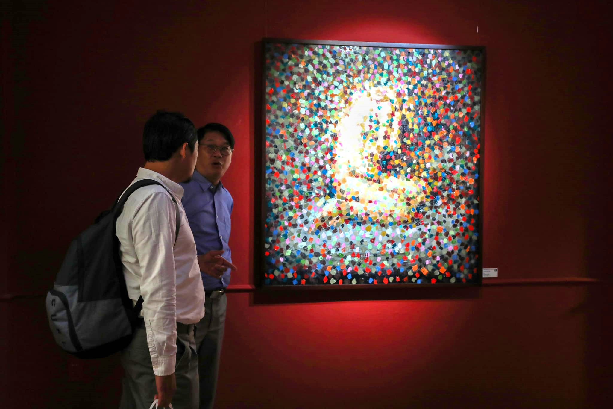 Một tác phẩm của họa sĩ Nguyễn Công Hoài.