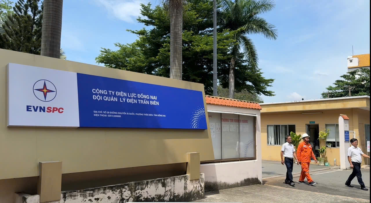 Điện lực Biên Hòa nay là Đội Quản lý điện Trấn Biên