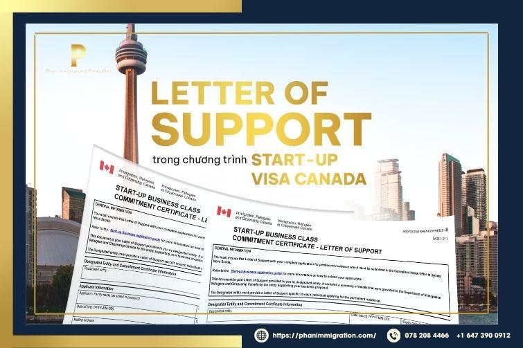 Nhận Letter of Support từ tổ chức chỉ định để định cư Canada.