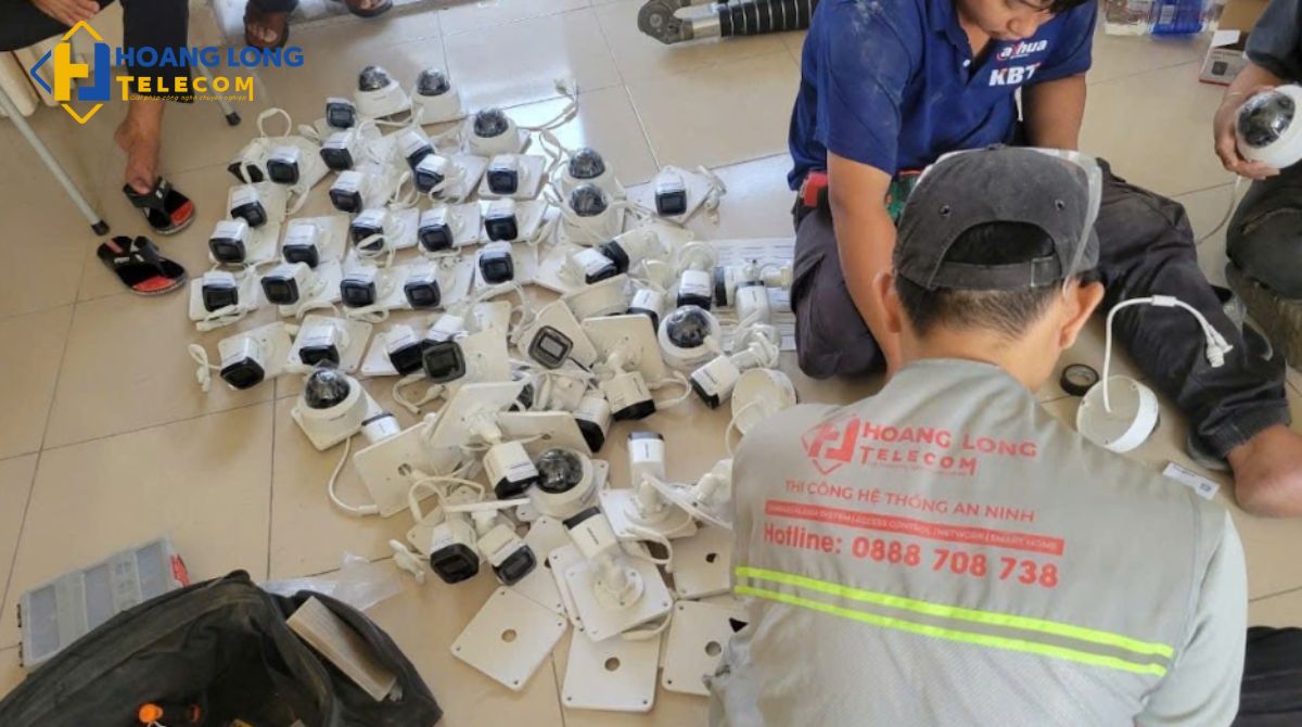 Dịch vụ lắp đặt camera trọn gói.