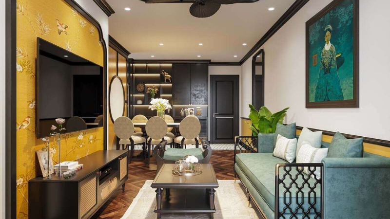 Dự án nhà ở mang phong cách Đông Phương.