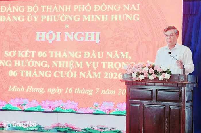 Đảng bộ phường Minh Hưng: Tiếp tục kiện toàn, củng cố tổ chức bộ máy